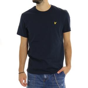 T-SHIRT BASIC LYLE & SCOTT BLU